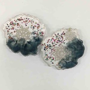 Geode style Coasters