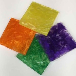 Set of 4 Colorful Coasters