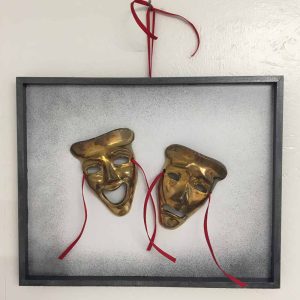 Brass Theatrical Masks