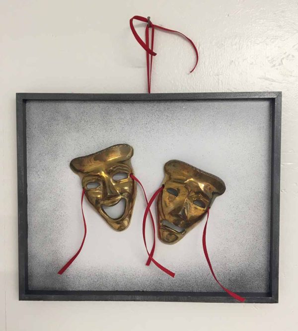 Brass Theatrical Masks