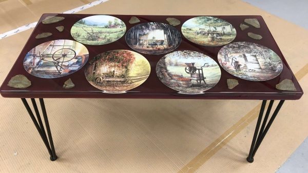 Nostalgia Epoxy Coffee Table