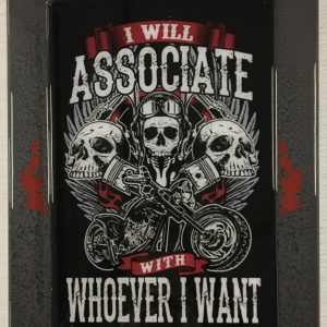 I Will Associate piece of Metal Art