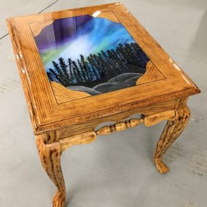 Northern Lights end table