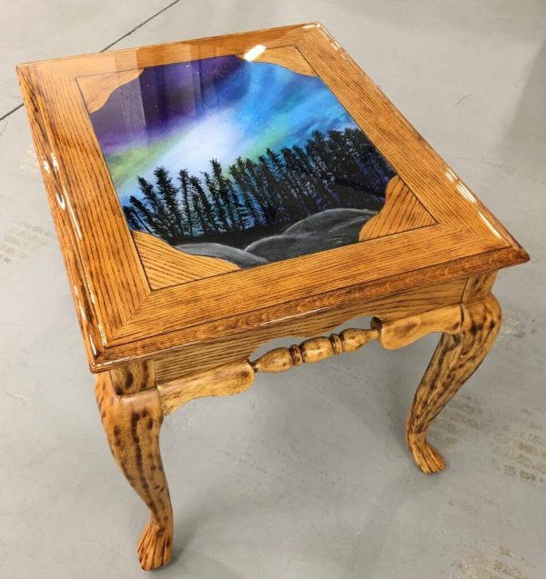 Northern Lights end table