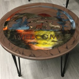 Welcome side table