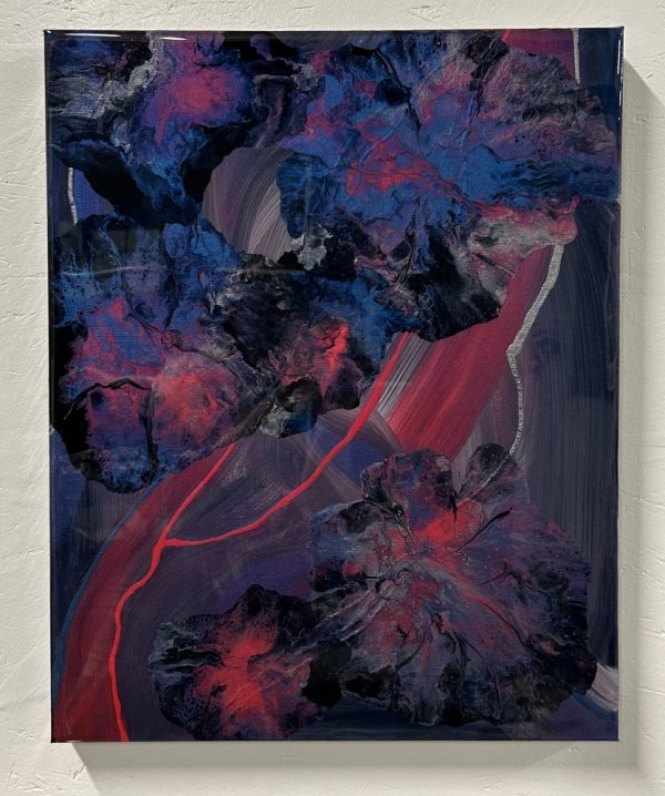 Midnight Blooms - SOLD