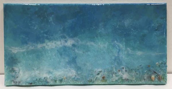Textured sea scape. SOLD