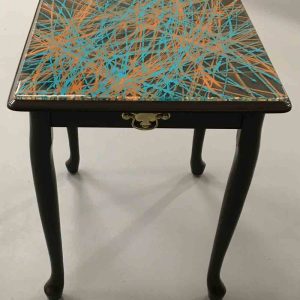 Wooden side table