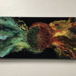 2 Visions coming together in one Mandala - SOLD
