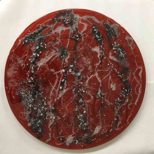 18" Multi Red Carousel