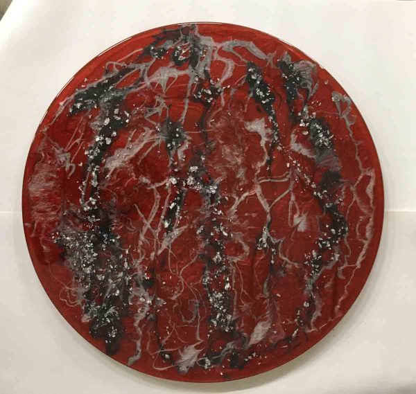 18" Multi Red Carousel