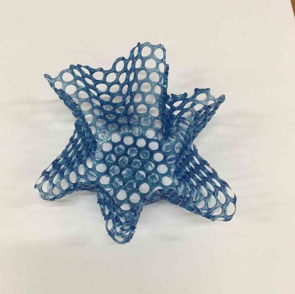 3" Trinket Resin Bowl with Bubble Wrap Effect - Image 2