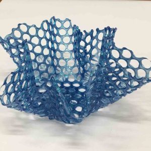 3" Trinket Resin Bowl with Bubble Wrap Effect