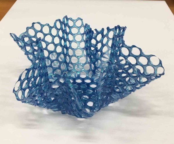 3" Trinket Resin Bowl with Bubble Wrap Effect