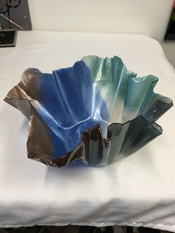 4" Trinket Resin Bowl in Multiple Colors