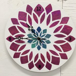 12" Wooden Clock