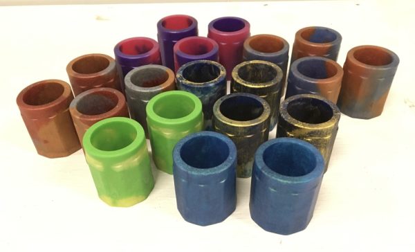 1 oz. Shot Glasses with UV Epoxy Resin - Image 2