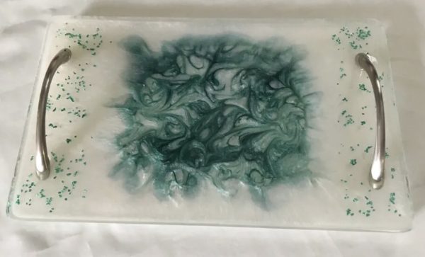 Vanity Tray with Handles - Image 2