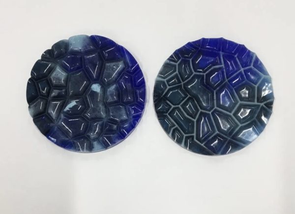 Multiple Blue Coasters