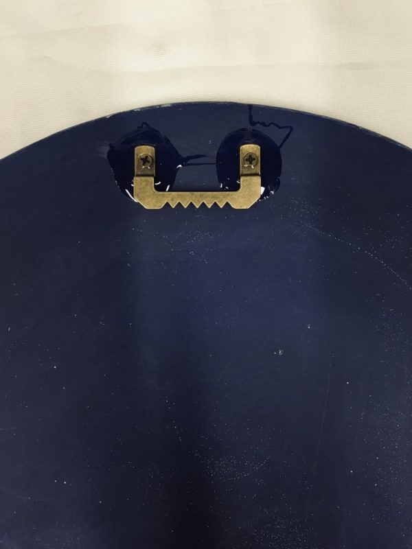 14" Blue Carousel Tray  SOLD - Image 3