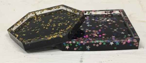 2 Coasters with Moons and Stars - Image 2