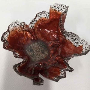 2" Trinket Resin Bowl with Rock Base