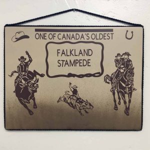 Foam Board Art of the Falkland Stampede - SOLD