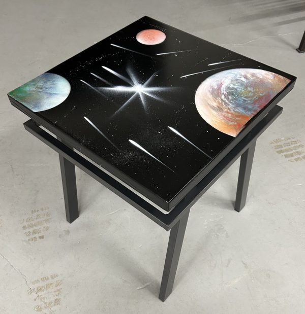 Side Table with 3 Planets - Image 2