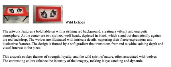 Wild Echoe's - Table - Image 4