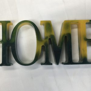 HOME - in epoxy resin