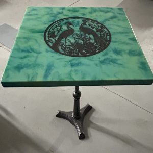 Peacock Serenity Bar table