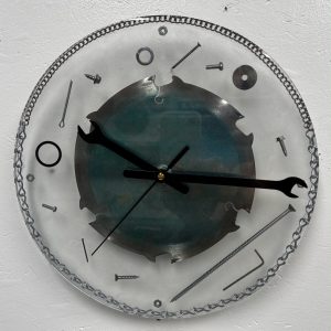 Man's 11" Clock