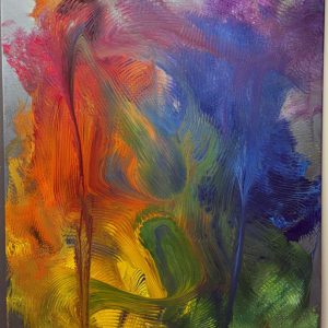 Colourful Eruption