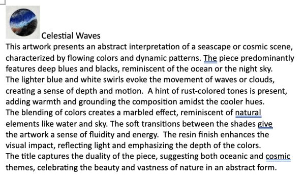 6" Celestial Waves - Image 2