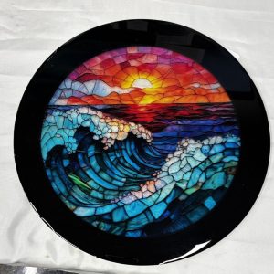 Waves at Dusk. SOLD
