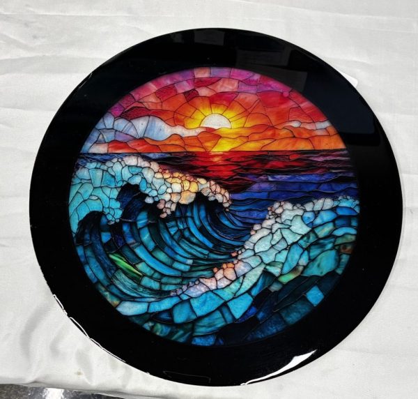 Waves at Dusk. SOLD