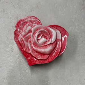 Heart Jewelry Box with lid - SOLD