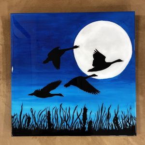Moonlit Flight - SOLD