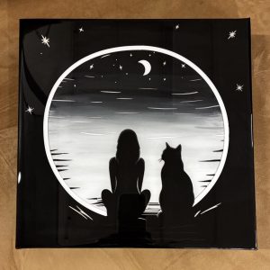 Moonlit Companionship - SOLD
