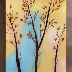 Copper Leaves at Daybreak