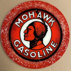 Mohawk Gasoline Vintage Sign