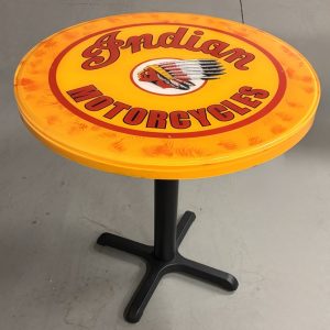 Indian Motorcycle Heritage Table