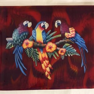 Tropical Parrots in Paradise